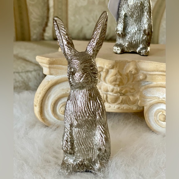 Classic Silver Bunny Figurine✨NEW✨ - Picture 3 of 8